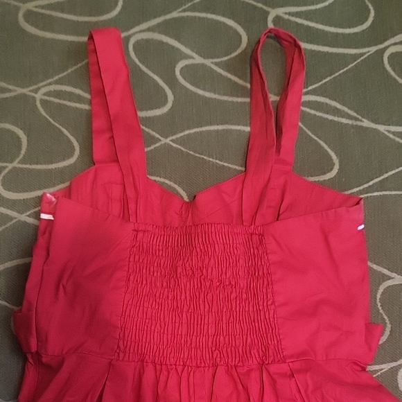 Modern Love Red Dress - Picture 5 of 9